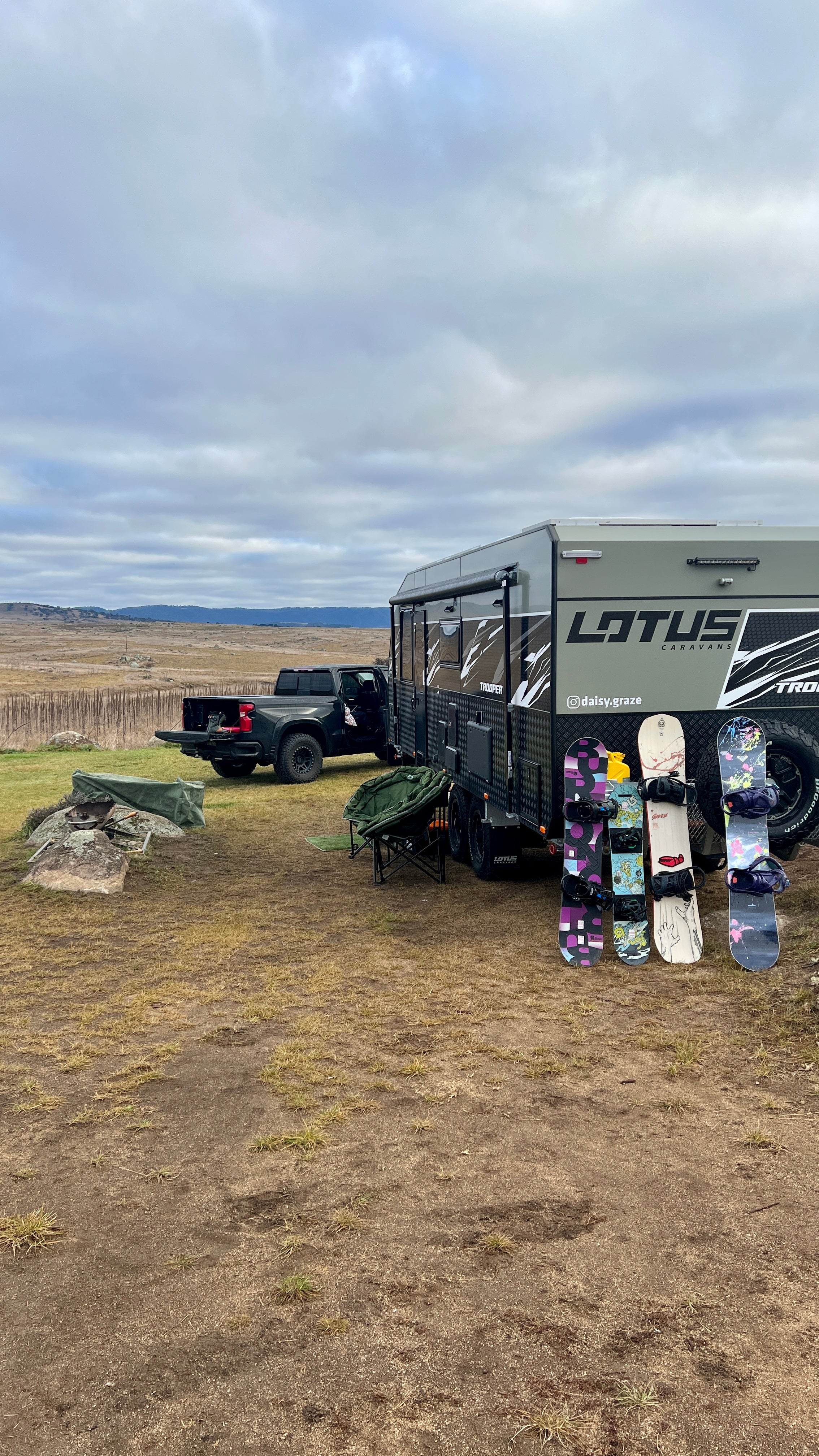 Trip to the snow in our Lotus Trooper