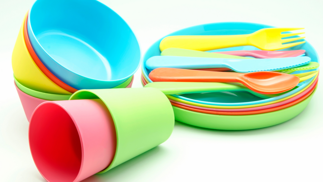 What to do with your old plastic dinnerware