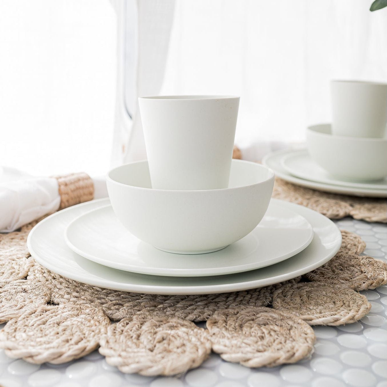 16pc Caravan Camping Boating Earth-friendly Dinnerware – Daisy Graze