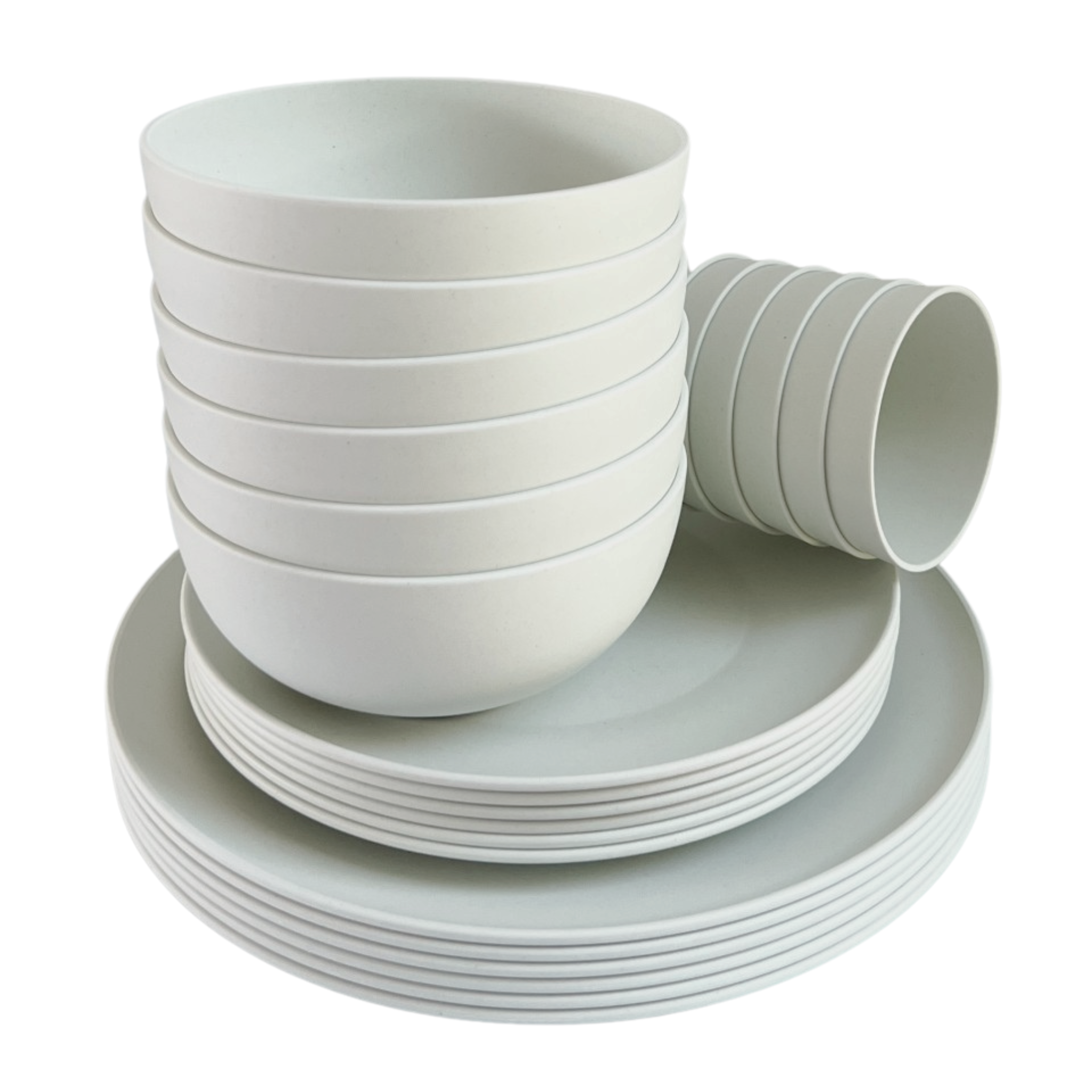 6 Person Caravan Camping Boating Earth-friendly Dinnerware – Daisy Graze